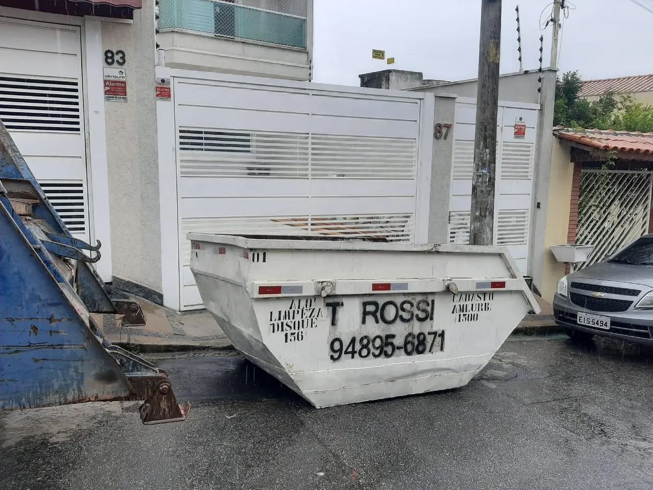 Caçamba de Entulho para Shopping